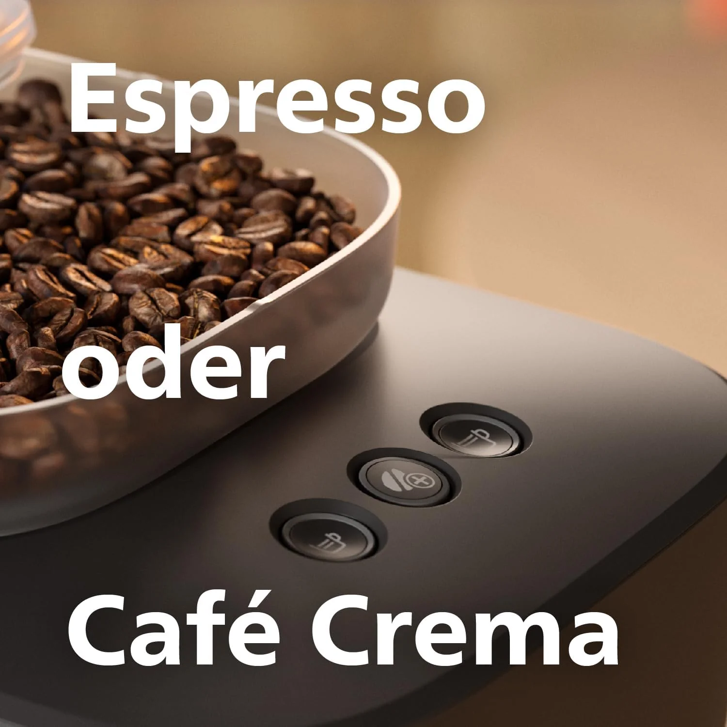 Philips Baristina Espressomaschine - Real Espresso- made simple. Kompakte Kaffeemaschine- Naturwei? mit wei?em Siebtr?ger- 16-bar-Pumpendruck- automatisches Mahlwerk- Cafe Crema (BAR300/00)