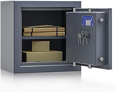 Wertschutzschrank Grad 1 EN 1143-1 Osprey 1 | H400xB400xT270 | Elektronikschloss | ECB-S Zertifiziert | 1 Fachboden | 42 kg