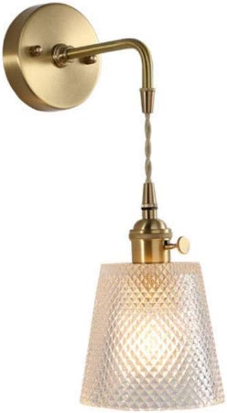 Wandleuchten, Wandlampen Im Nordischen Stil, Kupfer-Wandleuchte, Nachttischleuchte, Flur-Wandleuchte, Kreative Wandleuchte Aus Glas Für Schlafzimmer, Lightin-F,H