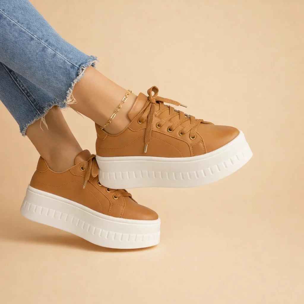 Urban Plateau-Sneaker f��r Damen