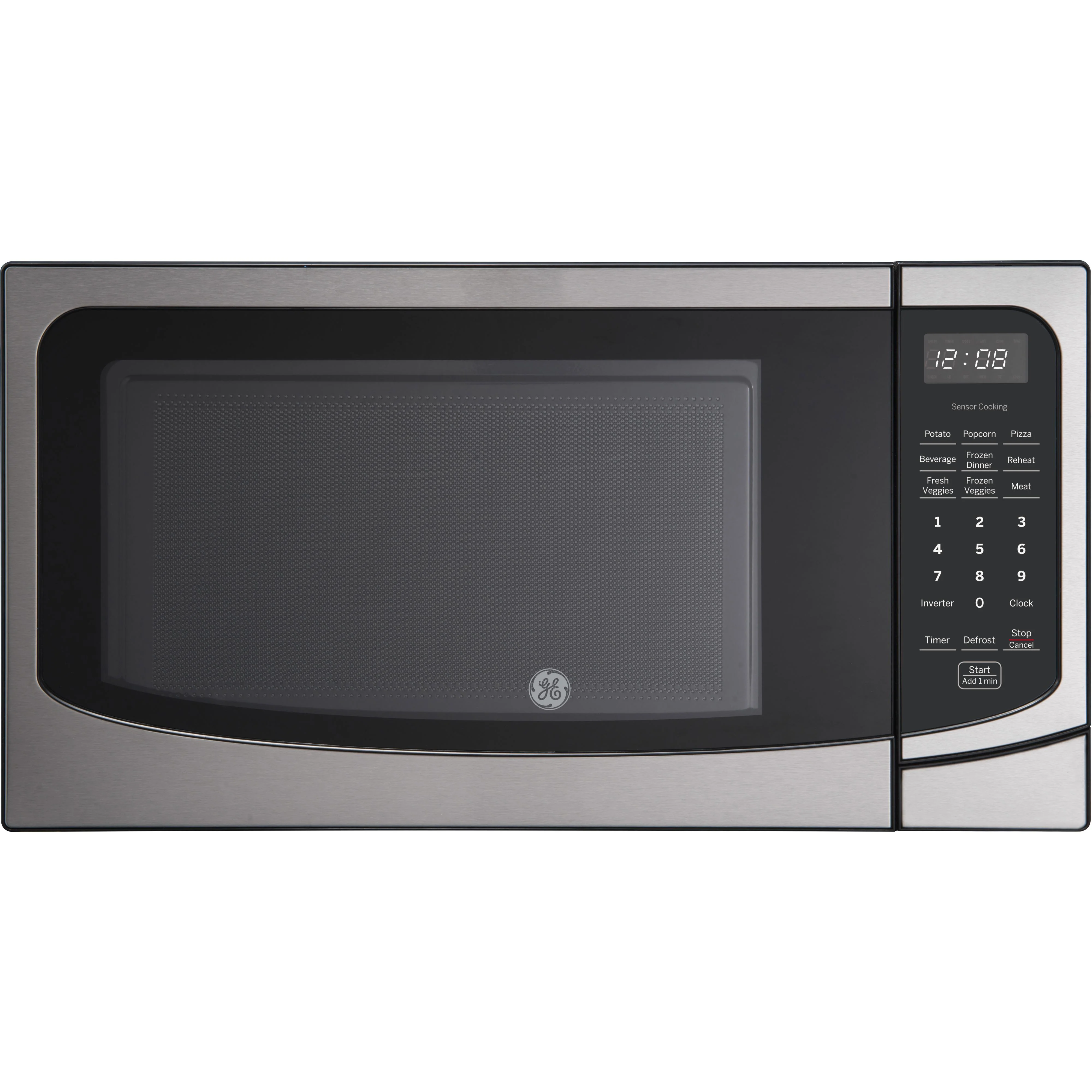 2025 GE 1.6 Cu. Ft. en 22 Inch Magnetron voor Op Het Aanrecht �C Roestvrij Staal, Model JEB2167RMSS