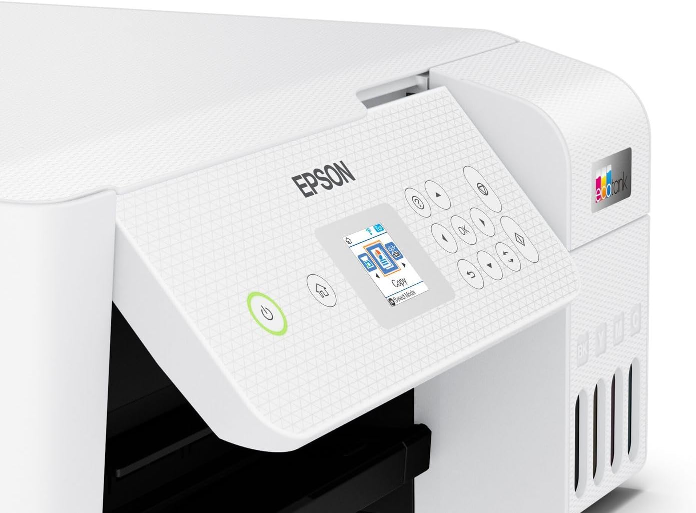 Epson EcoTank ET-2826 A4-Multifunktions-Wi-Fi-Tintentankdrucker, mit einem im Lieferumfang enthaltenen Vorrat an Tinten bis zu 3 Jahren