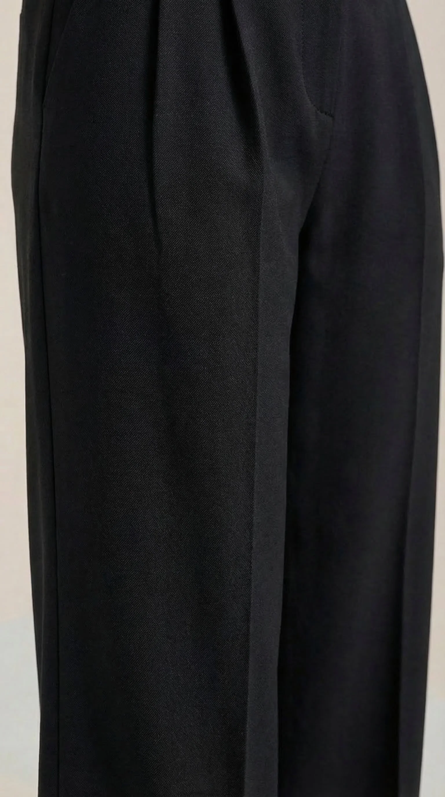 High Waist Stoffhose