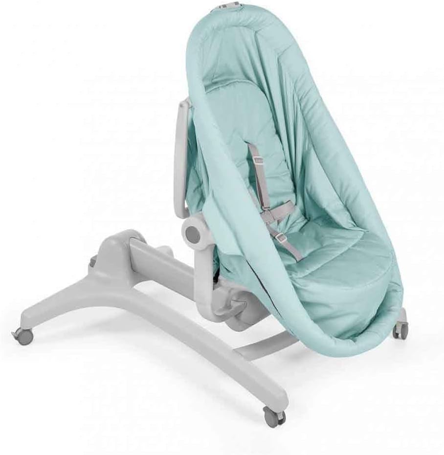 Chicco Baby Hug 4 in 1 Stubenwagen ab 0 Monate, Erhöhte Babyliege, Babybett, Hochstuhl mit Spielbogen, bis 15 kg, Verstellbare Rückenlehne, Verstellbare Höhe und 4 Räder