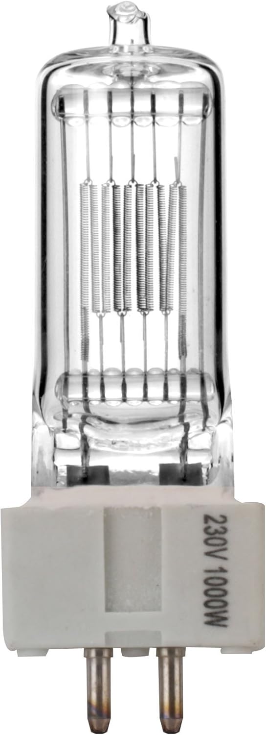 10 Stück CP70 GX9.5 230 V 1000 W Halogenlampe for Scheinwerfer