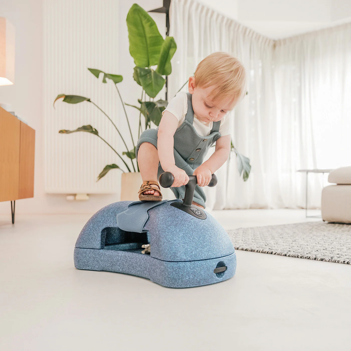2025 Scoot and Ride My First 3-in-1 Baby Walker & Glijder van Staal