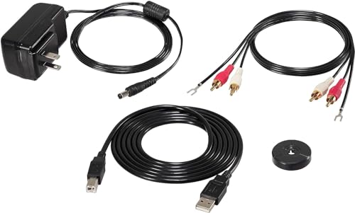 Audio Technica LP120xBTUSB Giradischi a Trazione Diretta (Bluetooth & USB) Nero : Elettronica