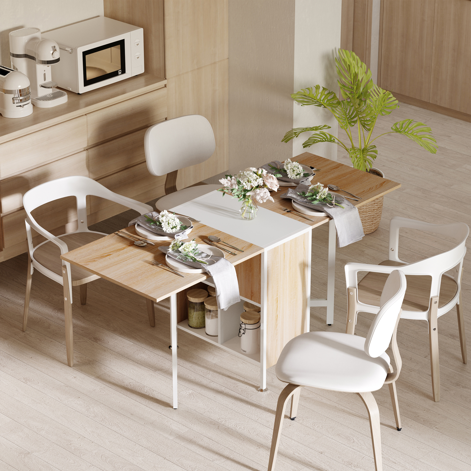 klaptafel eettafel