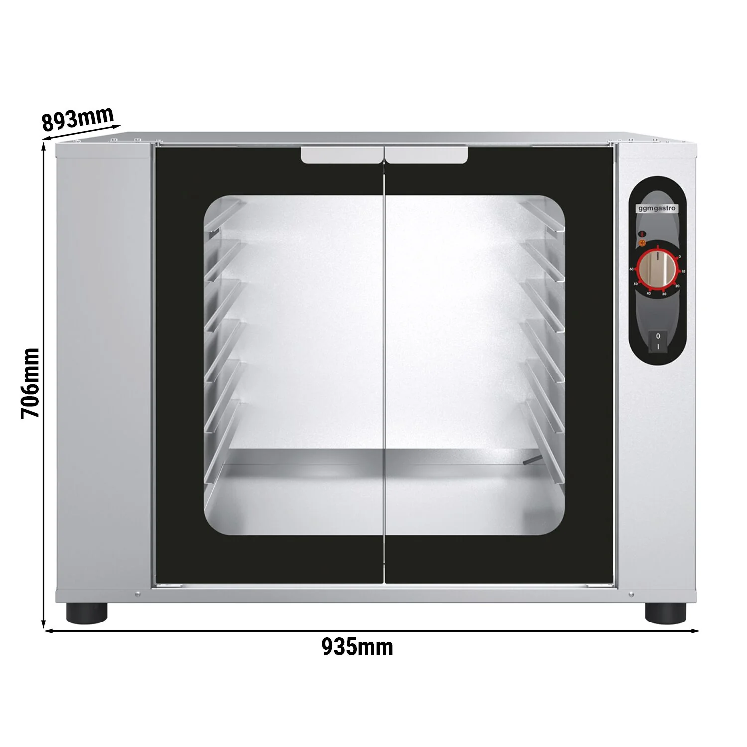 Heveskap - manuell styring - 12x EN 600x400 eller GN 1/1 - passer til BKDV1200-2SM & HV1200-1TL