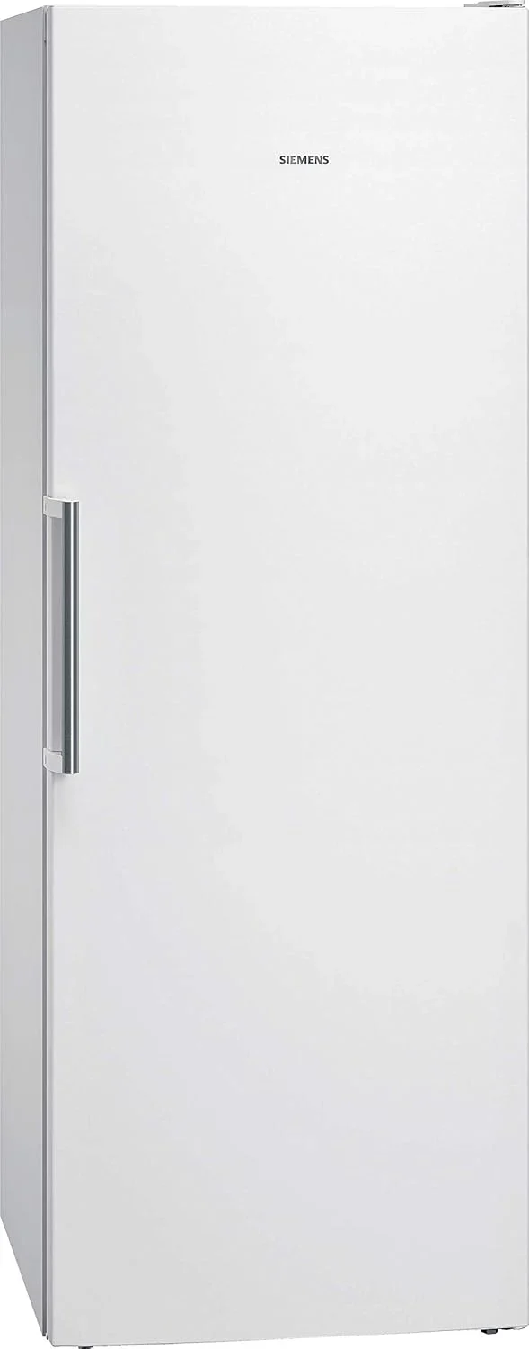 Siemens GS54NAWCV iQ500 Gefrierschrank, 176 x 70 cm, 327 L, noFrost nie wieder abtauen, bigBox Platz f��r gro?es Gefriergut, varioZone flexible Glas-und Schubladen, Wei?