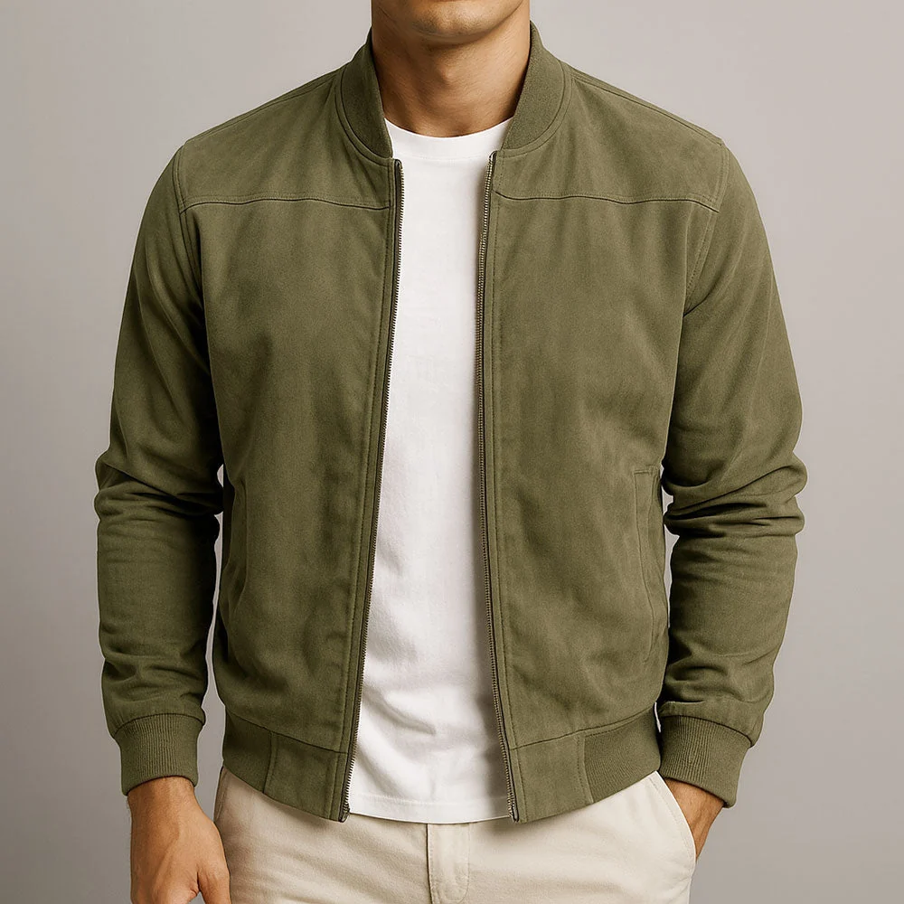 Herren-Wildlederjacke �C Zeitlose Eleganz und raffinierter Stil