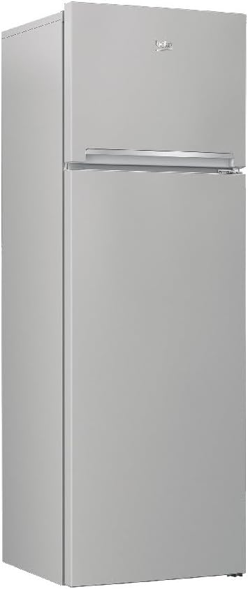 Beko - RDSA310M40SN - Kühlschrank mit zwei Türen, ClasseE, Kompressor ProSmart™Inverter, statisch, Volumen 306 l mechanische Steuerung, Farbe Silber, 39dBA