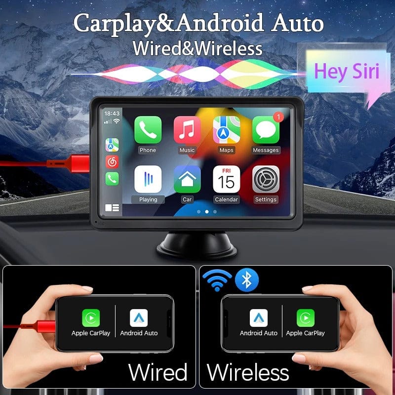 7-Inch Portable Car Radio ¨C Wireless Car Player