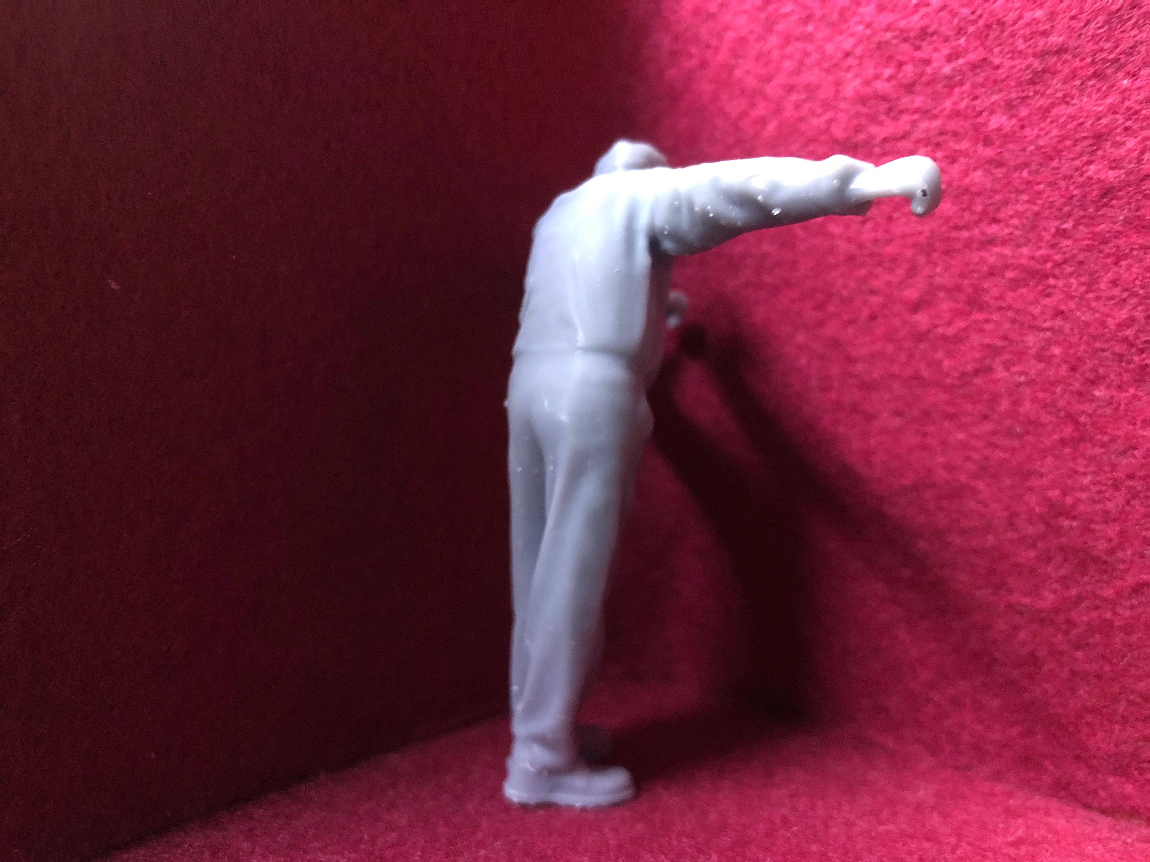 G-Scale driver figure - 3D scan of a real person - D029 (also GN15)