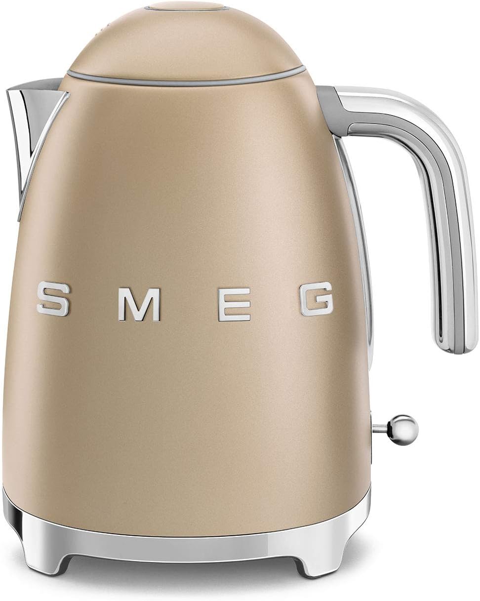 Smeg, 2x2 TSF01CREU -Toaster, 2 Schlitze für 2 Scheiben, 6 Vergoldungsniveaus, Heizfunktion, Abtau- und Bagel- Funktion, Sammelschublade, 950W, Creme
