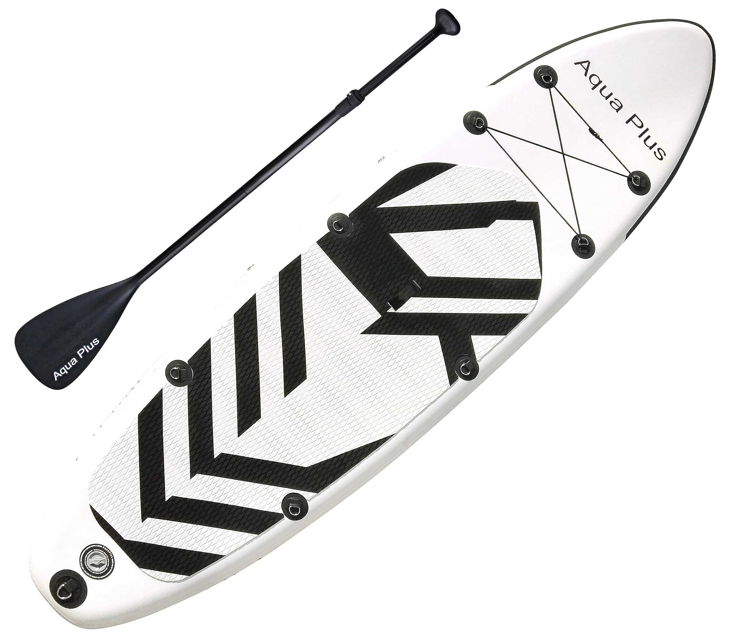 Aqua Plus 15 cm dik, opblaasbaar SUP voor alle vaardigheidsniveaus, Stand Up Paddleboard, peddel, pomp, ISUP reistas, jeugd, opblaasbare boards voor Stand Up Paddling