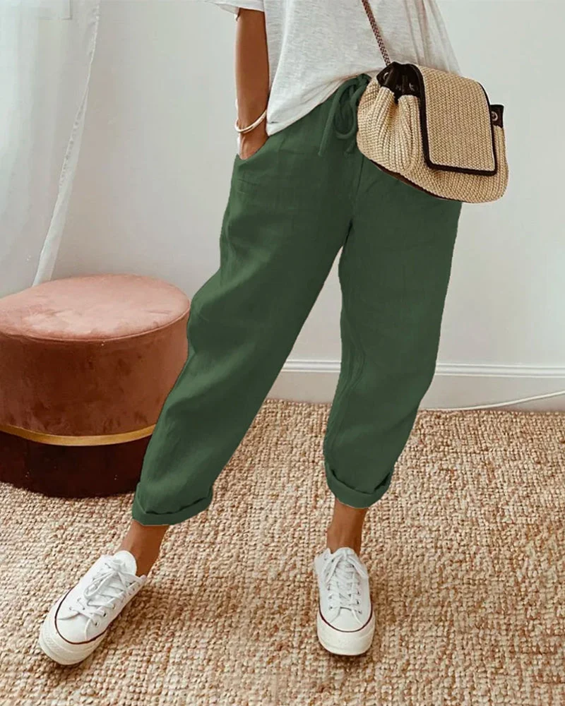 Nat��rliche Texturhose Anti-Transpiration L?ssig & elegant