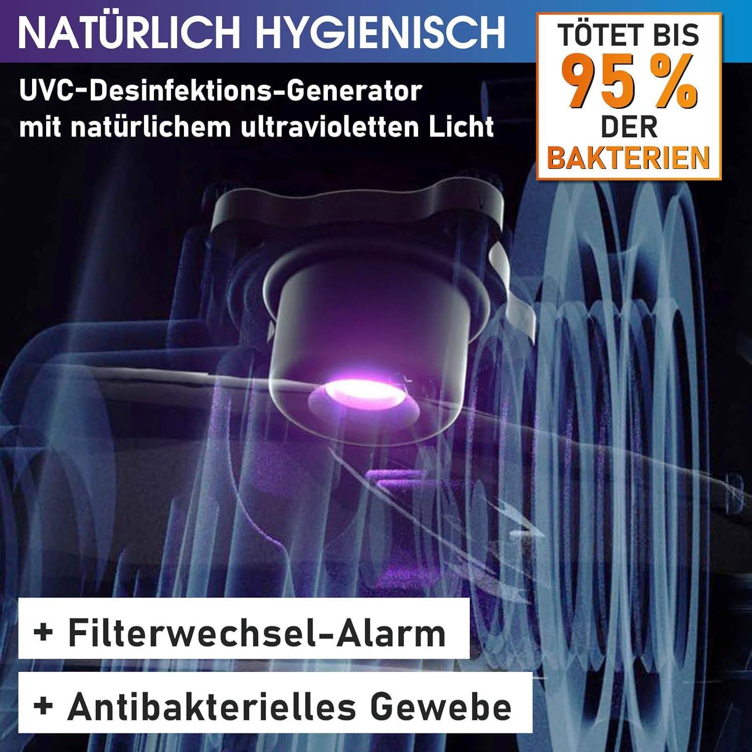 BRAST Whirlpool aufblasbar MSpa Starry mit LED Beleuchtung für 6 Personen Ø204x70cm In- Outdoor Pool 138 Massagedüsen Energiespar-Timer Heizung Bubble Wellness Massage