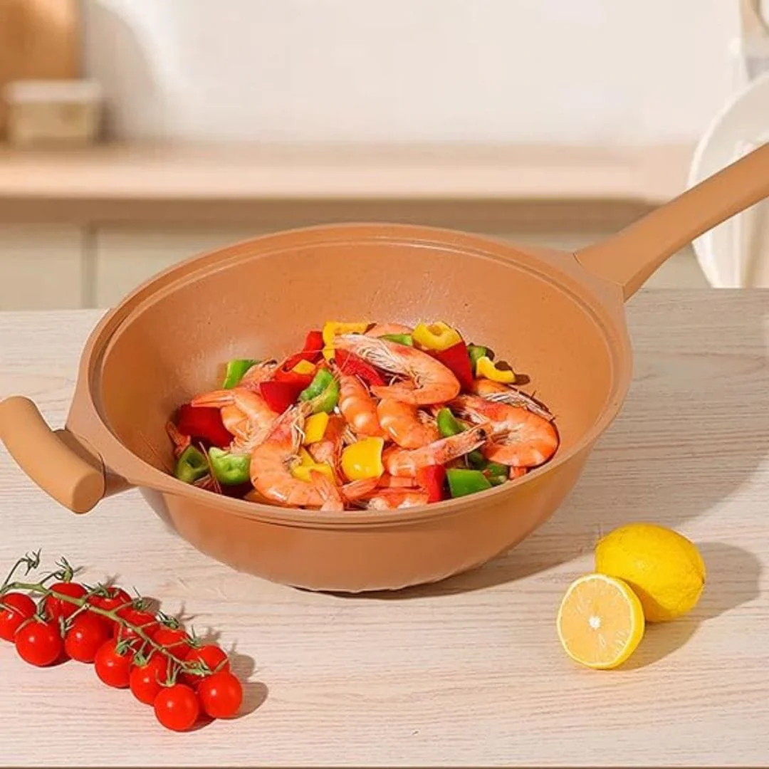 Iron Wok Cooking Pro – Professional Non-Stick Cast Iron Wok for Stir-Fry, Sauté, and Deep Frying