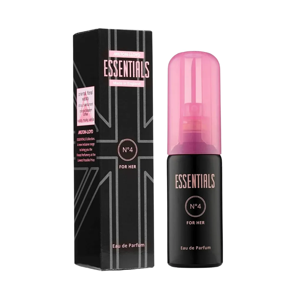 Milton Lloyd Essentials No. 4 Eau De Parfum 50ml Spray for Women