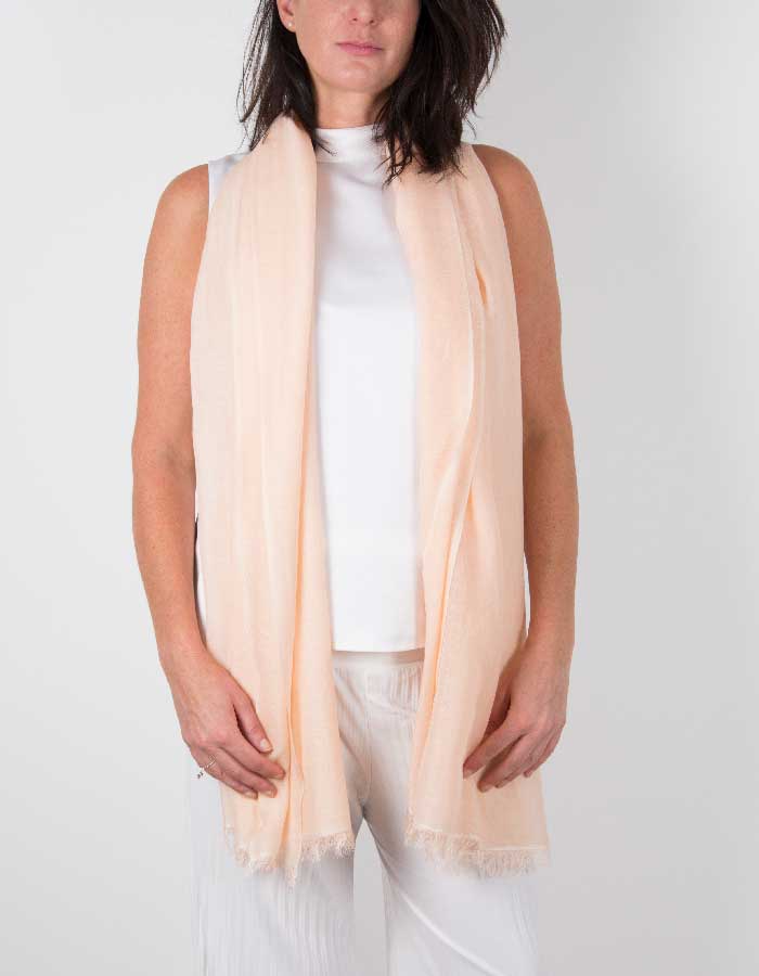 Peach Wedding Shawl | number 37