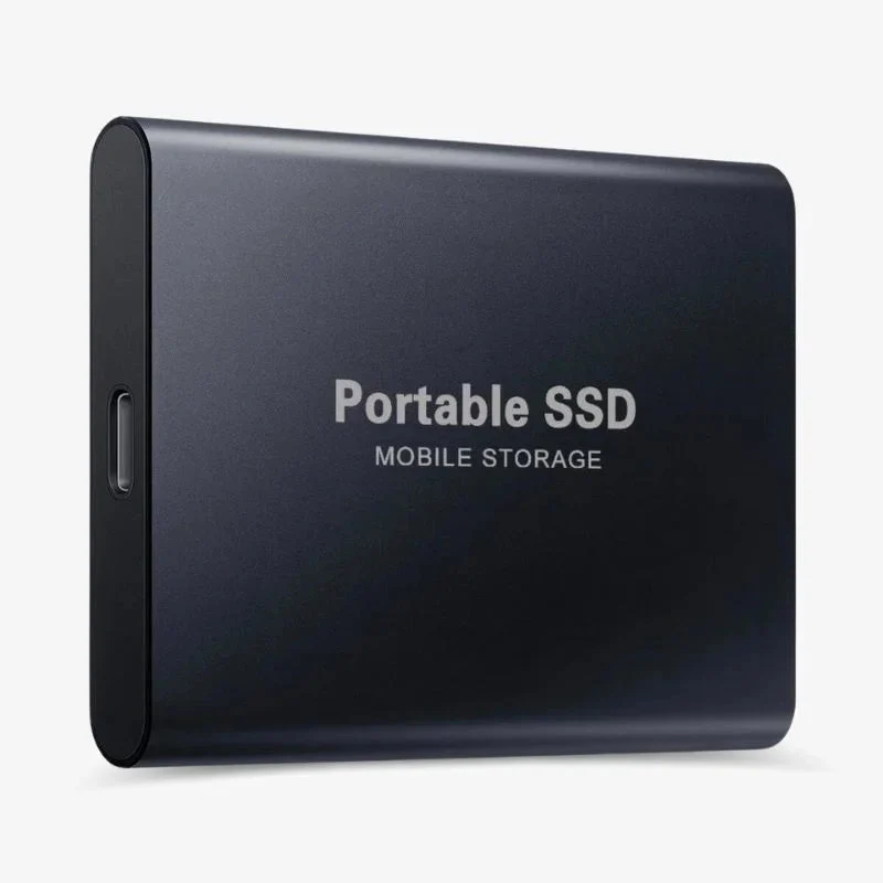 Externe SSD Festplatte Aluminium Tragbarer Speicher 128GB