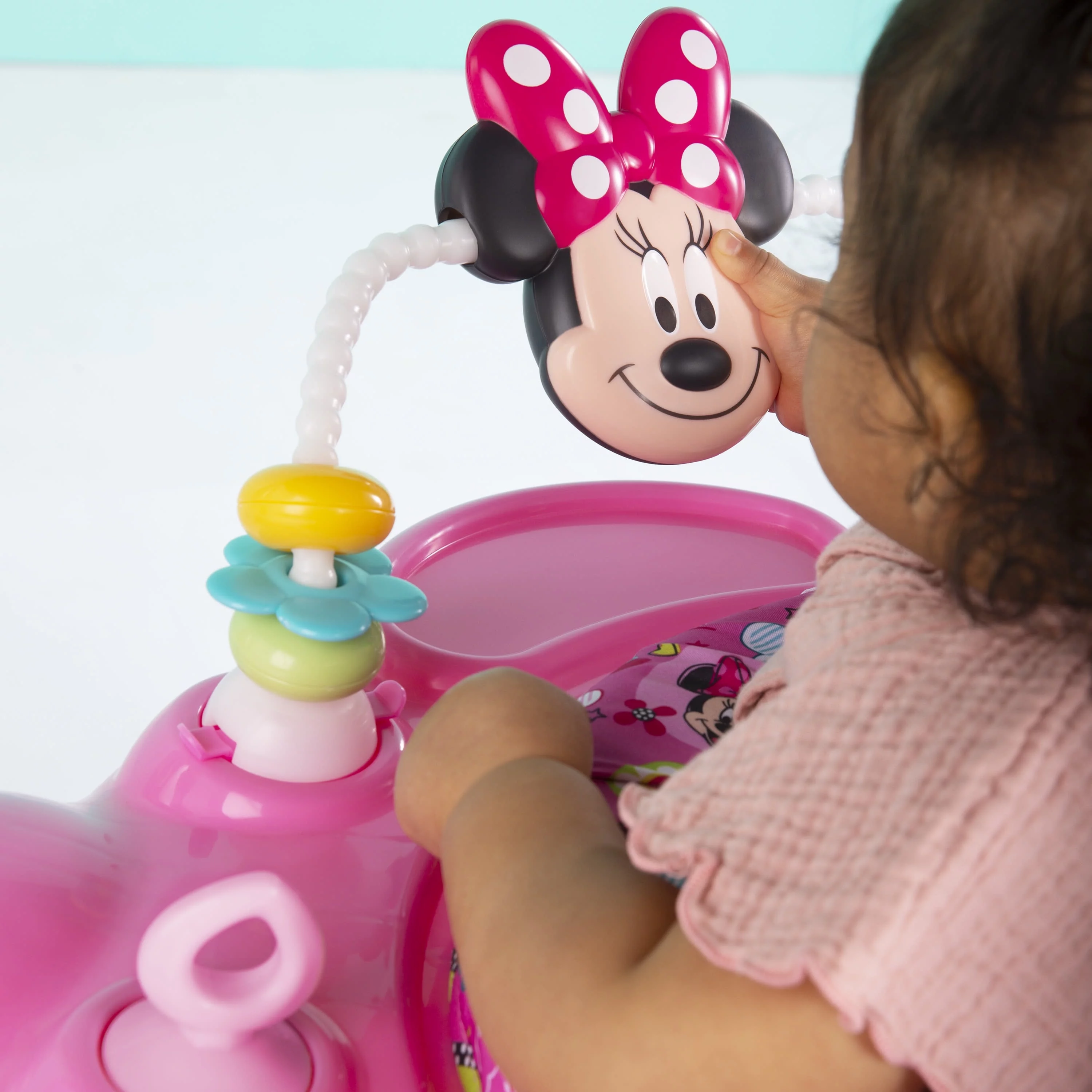 Bright Starts Disney Baby Minnie Mouse PeekABoo Activiteitenwip met Licht en Muziek, vanaf 6 maanden