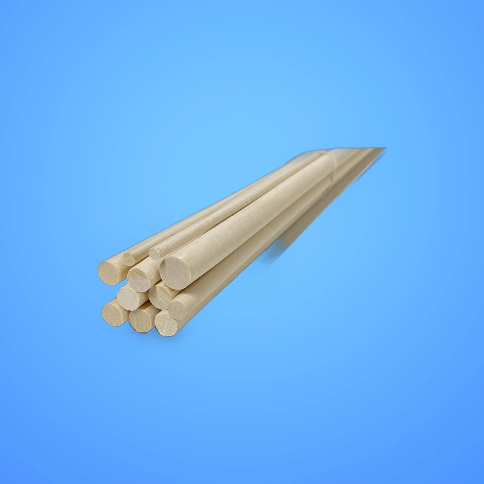 3/16 x 48 Birch Hard Wood Dowels