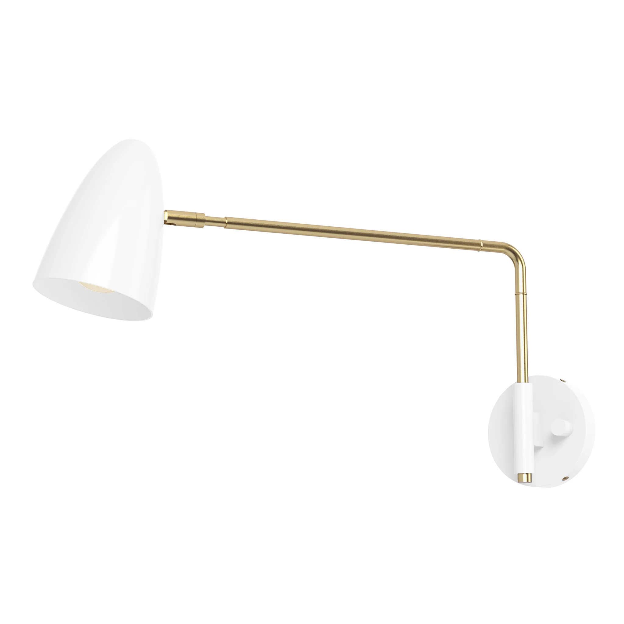 Color Boom Swing Arm Sconce - 17