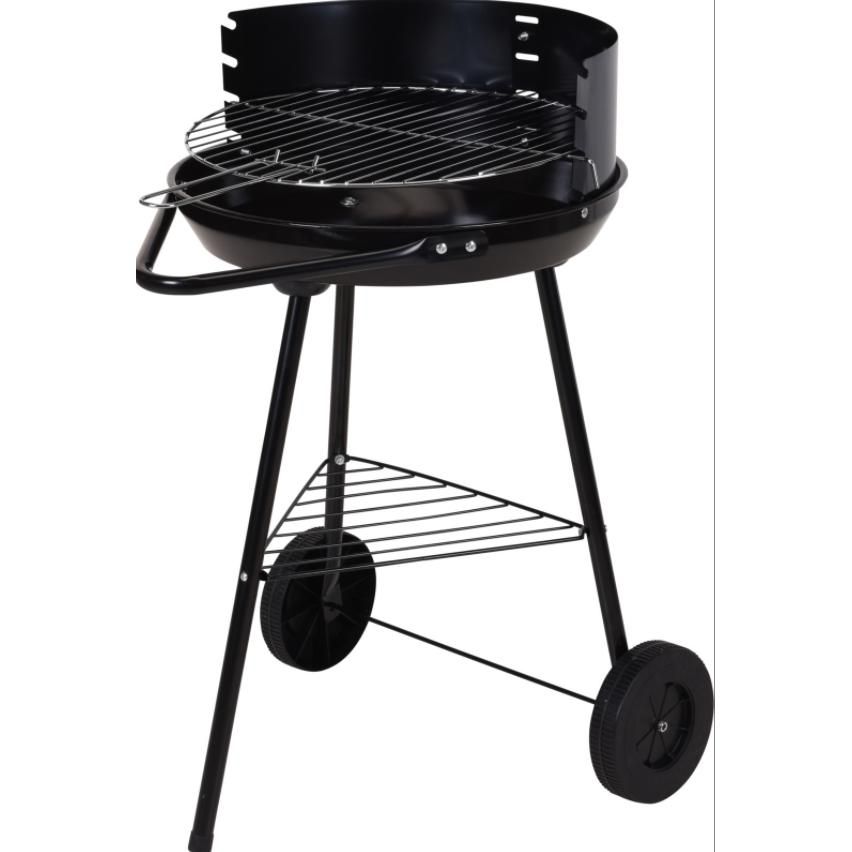 Czarny grill węglowy 40x45xh70cm,