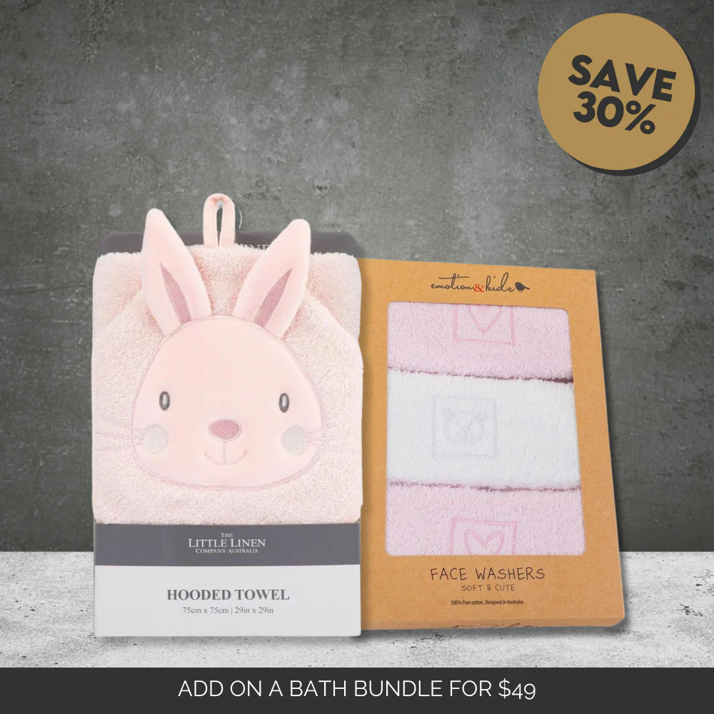 Baby Girl Bath Time Bundle
