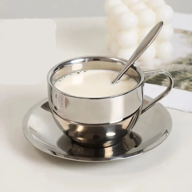 Edelstahl-Kaffeeset