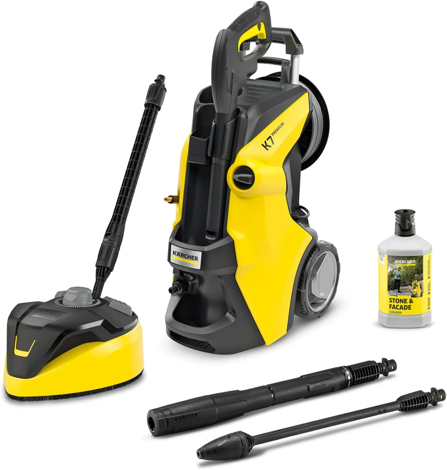 K?rcher hogedrukreiniger K 7 Premium Power Flex, druk: max. 180 bar, wateropbrengst: 600 l/u, oppervlakteprestatie: 60 m2/u, gewicht: 17,9 kg, Flex-hogedrukslang, vuilfrees, spuitlans