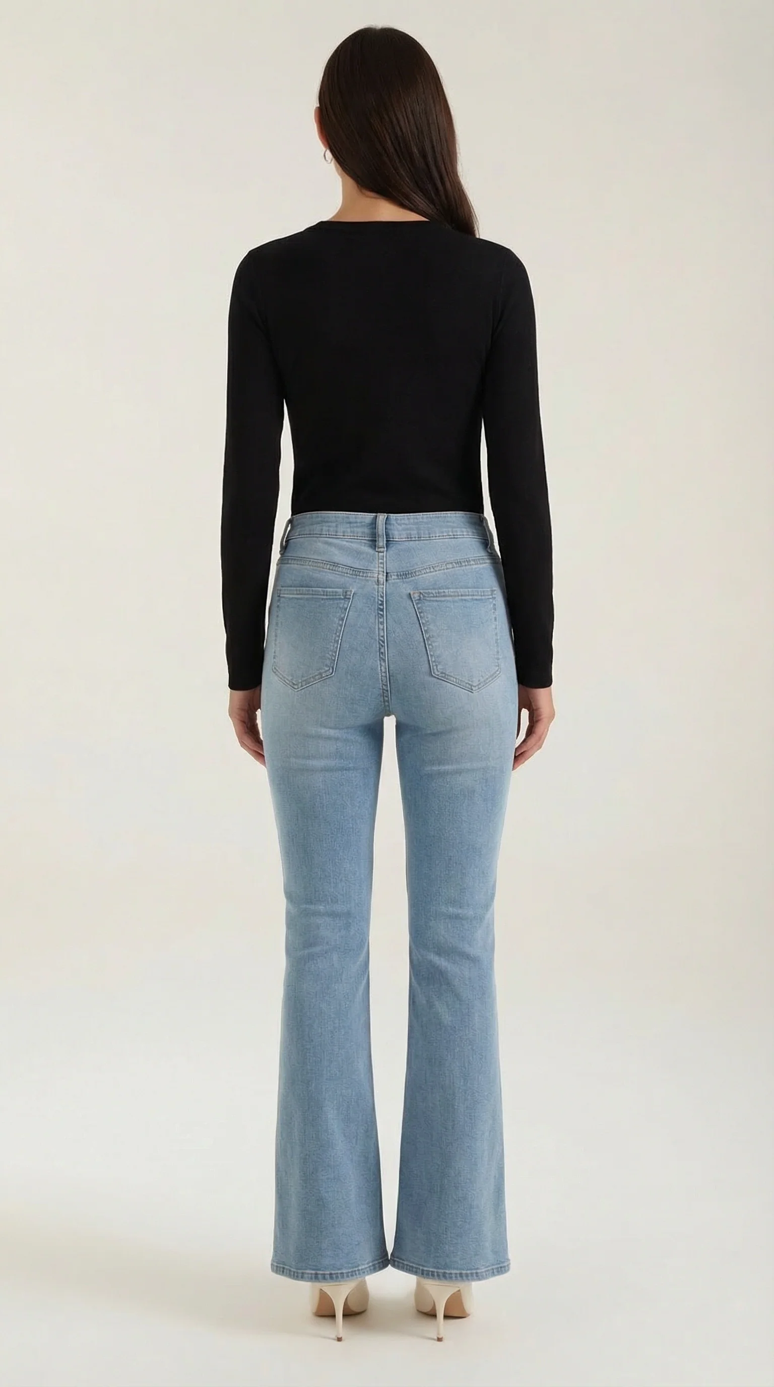 Langarmshirt mit gerippter Struktur
