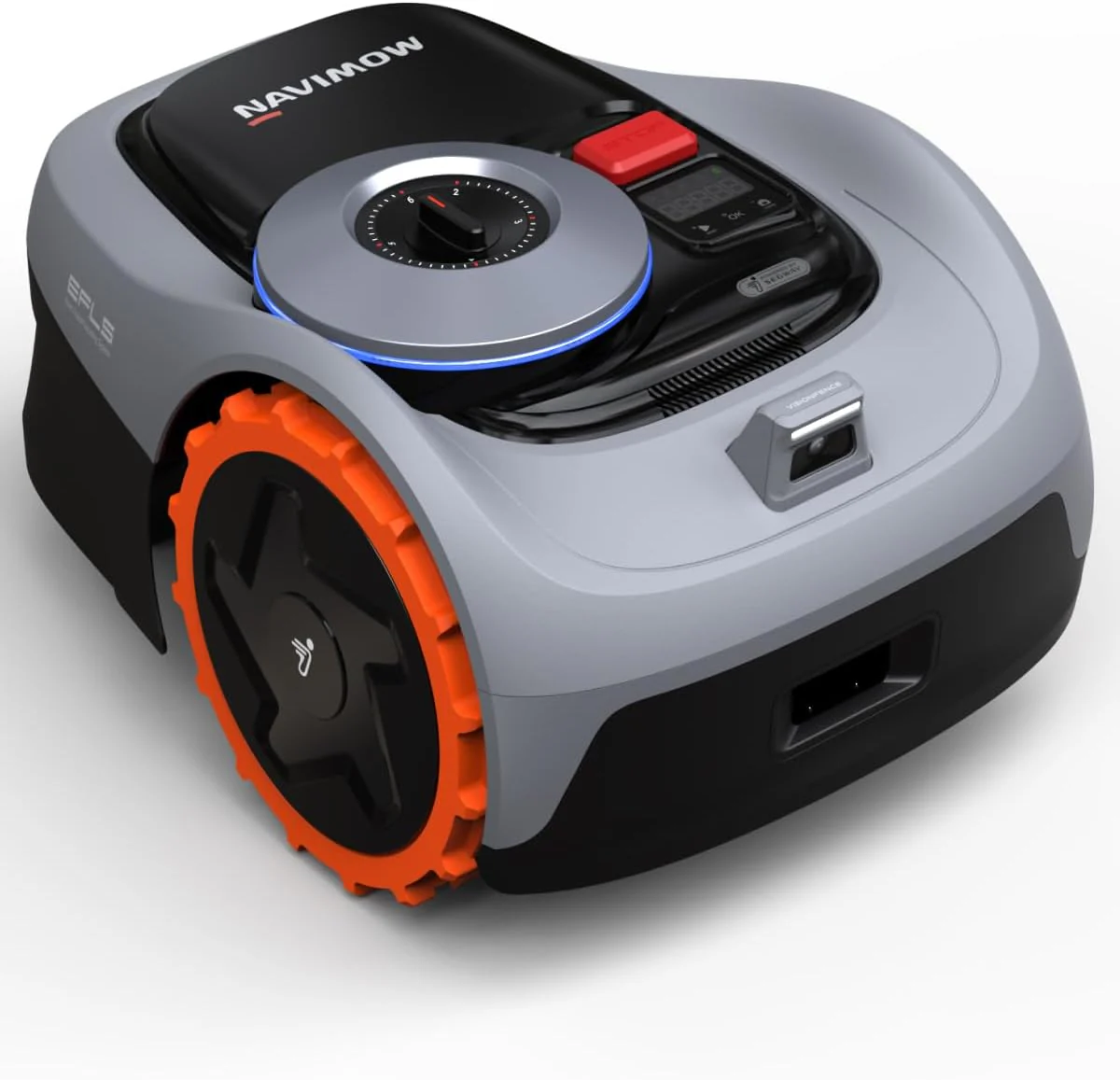 Navimow i105E robotmaaier zonder grensdraad 500 m, RTK+Vision robotmaaier, AI automatische mapping, virtuele begrenzing, beheer van meerdere zones