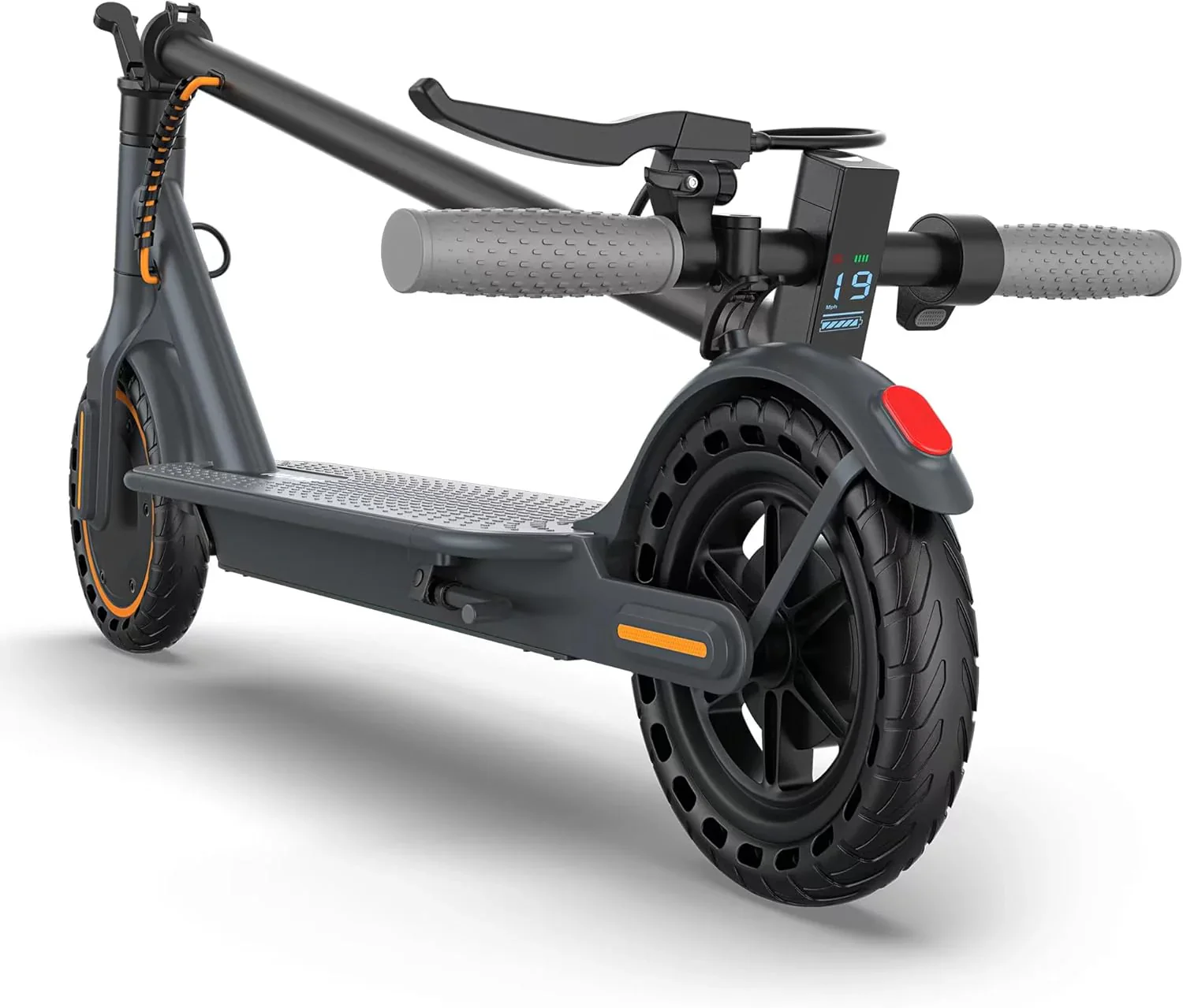 Volpam electric scooter Powerful electric motor Solid tires 28/21/12 mile range
