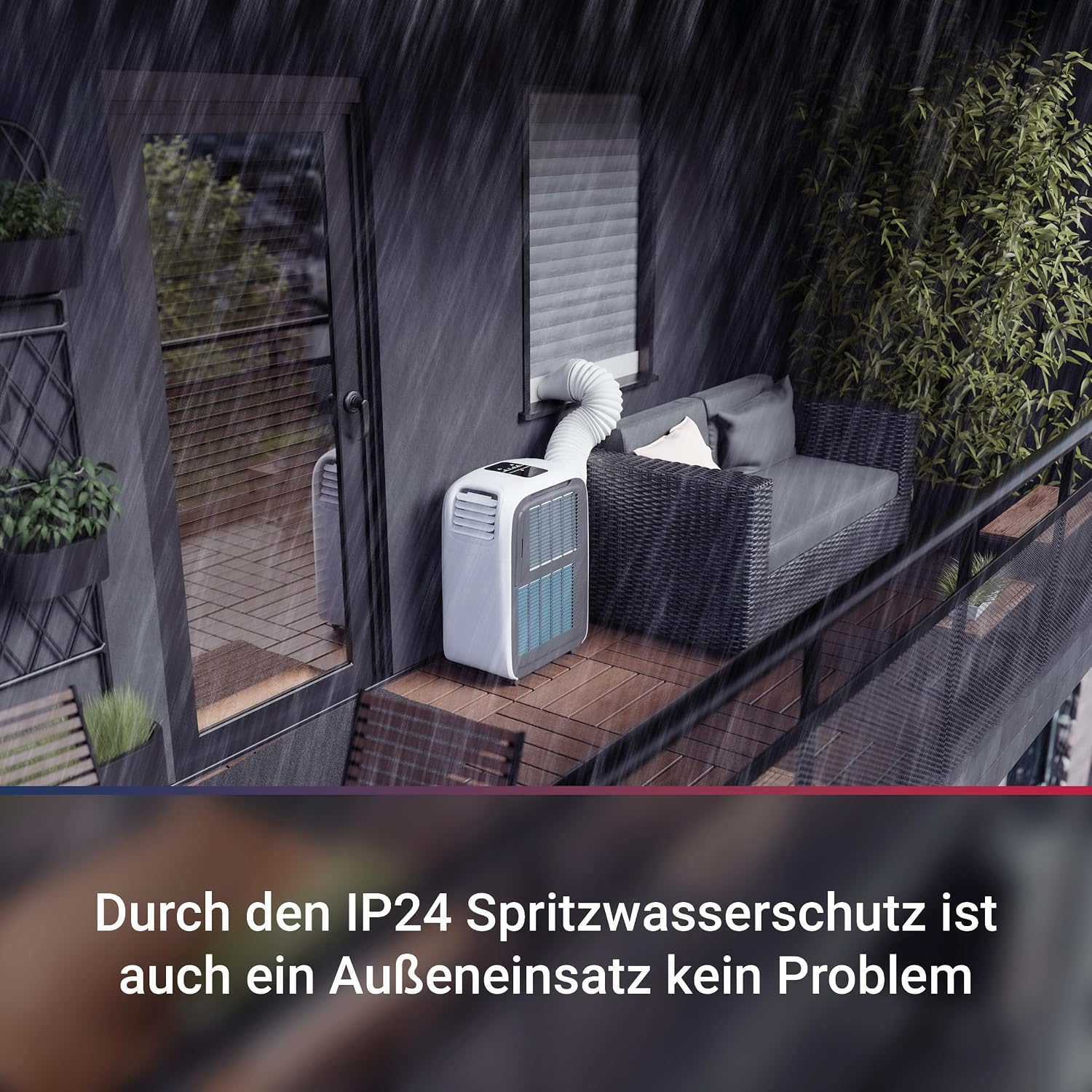 SUNTEC Mobiles lokales Klimagerät Transform 10.500 Eco R290 | Klimaanlage für Räume bis 46 qm | Abluftschlauch | Kühler und Entfeuchter mit ökologischem Kühlmittel | 10.500 BTU/h | Für Wohnung & Büro