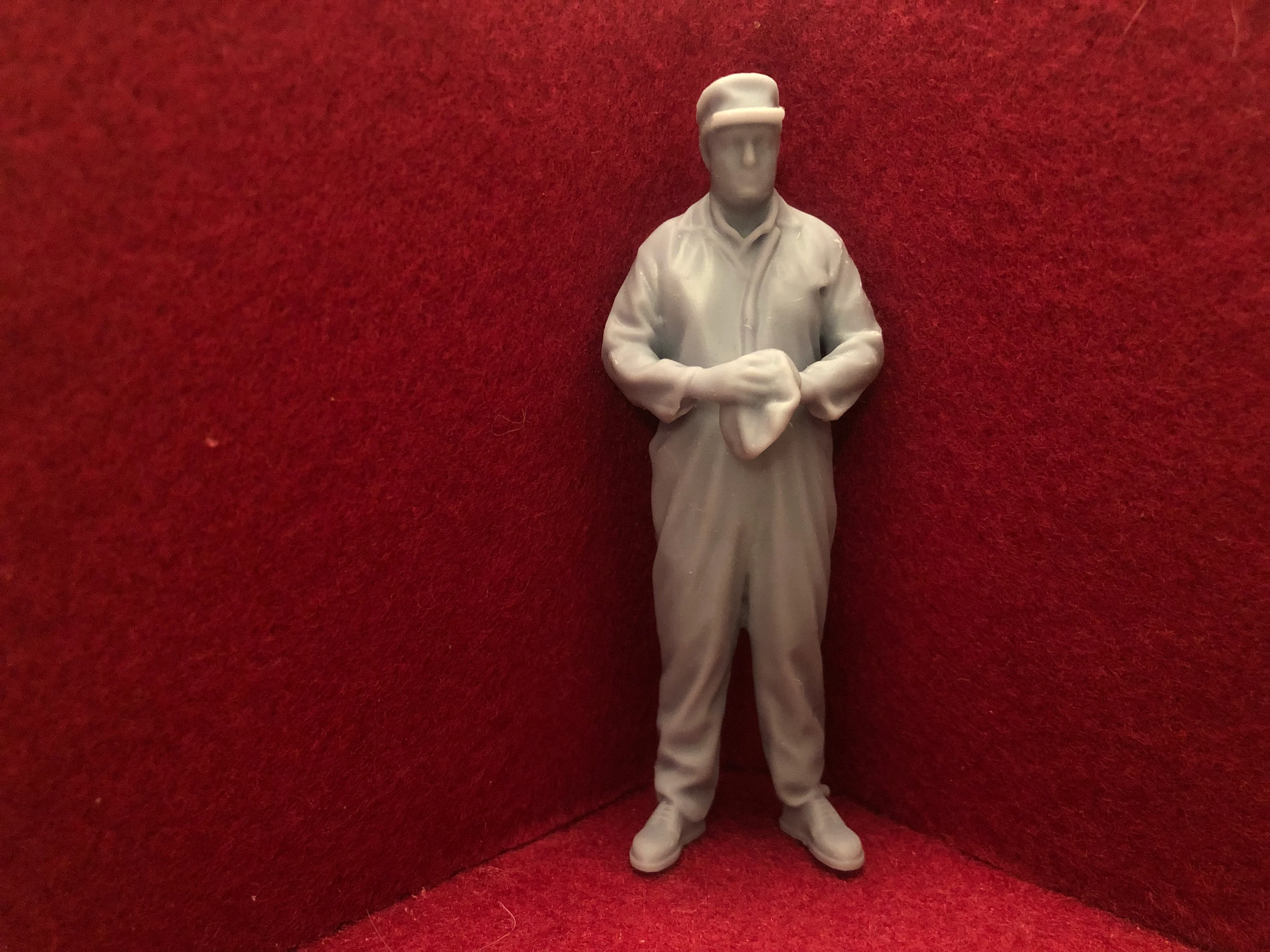 16mm figure  3D scan of a real person - MD037 1:19 scale & SM32