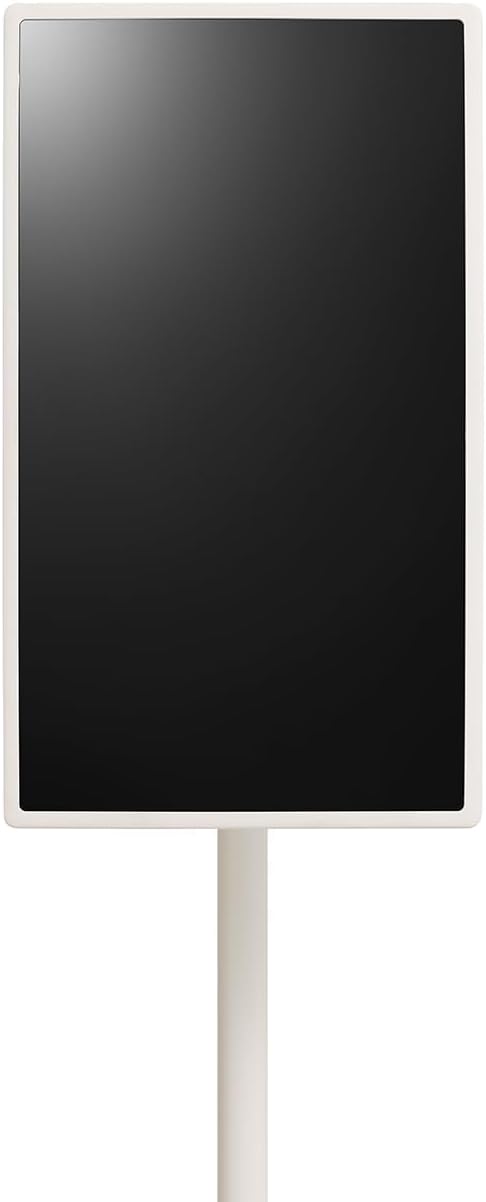 LG 27ART10 TV 68cm (27 Zoll) Lifestyle TV StanbyME (Touch Screen, 60 Hz, integrierter Akku, Streaming Apps), Beigefarben