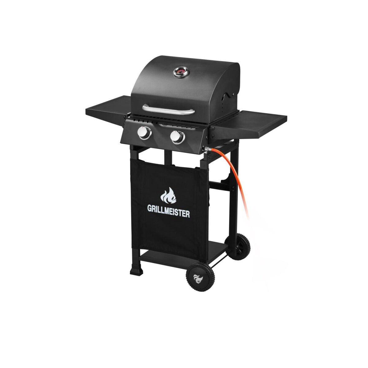 GRILLMEISTER Gasgrill 2-Brenner »Memphis«, mit Warmhalterost - B-Ware neuwertig