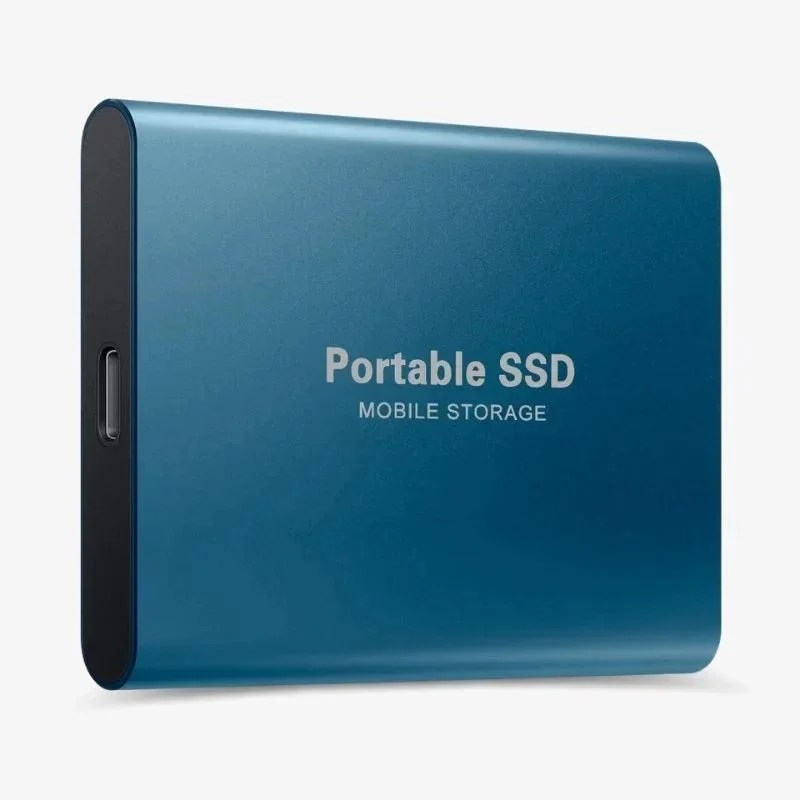 Externe SSD Festplatte Aluminium Tragbarer Speicher 128GB