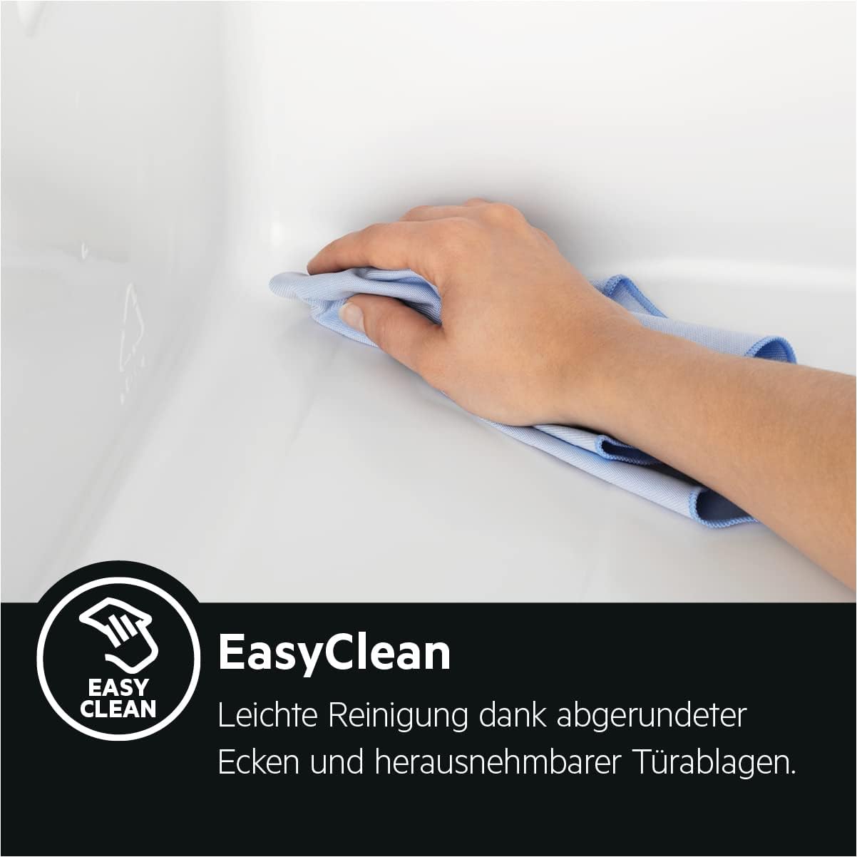AEG AHB531D1LW Gefriertruhe / 308 L / Effizienzklasse D / LowFrost - weniger Eisbildung / Temperaturalarm / Rollen