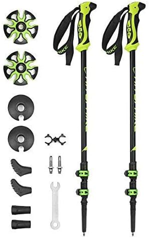 NATWEE Trekking Leichte verstellbare Teleskop-Unisex-Trekkingstöcke Wanderstöcke für Outdoor, Wandern, Bergcamping, Rucksackreisen, Wandern, 2St It's so Kind of You