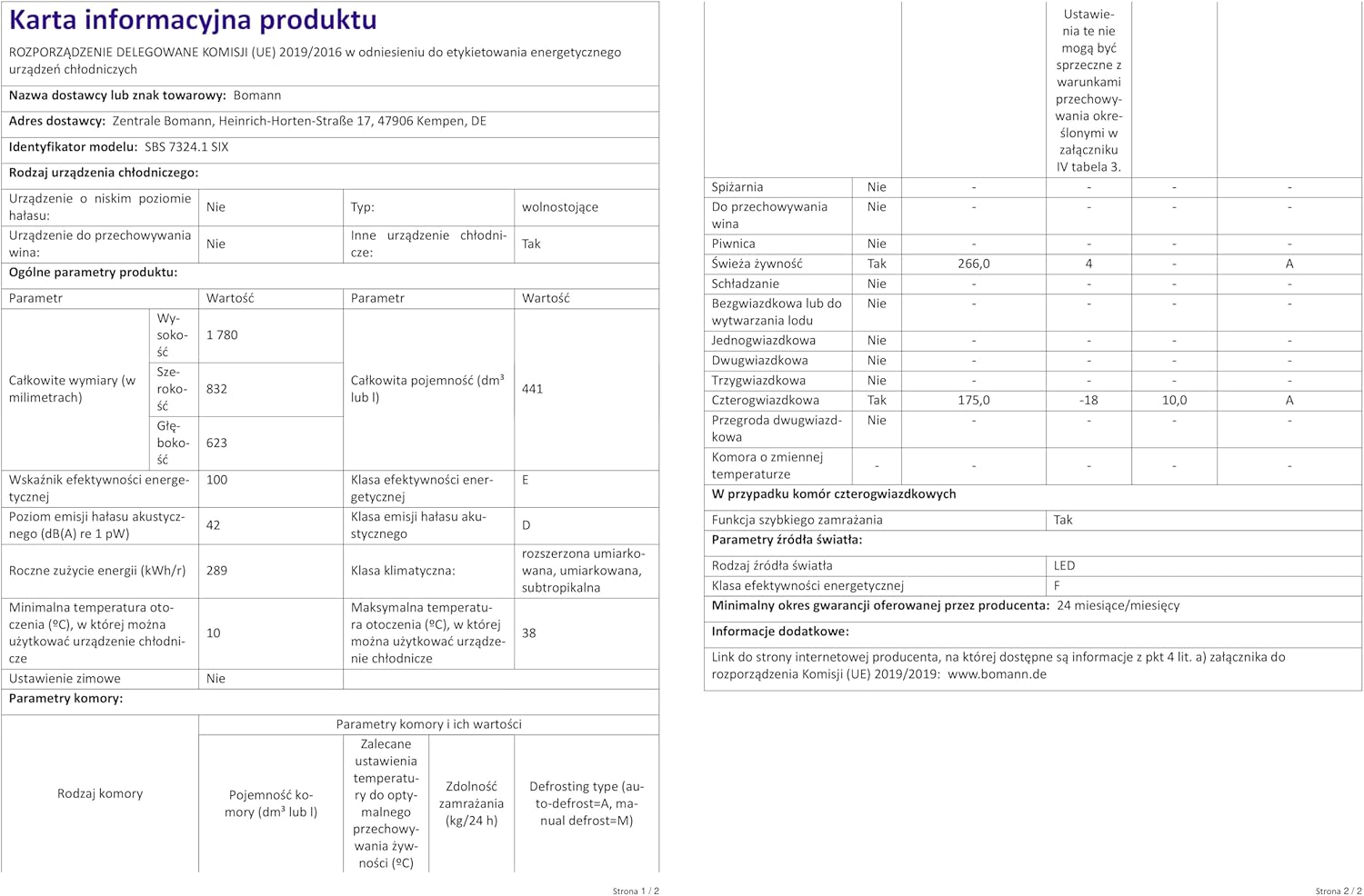 Bomann® Kühlschrank mit Gefrierfach | No-Frost Gefrierteil | 186cm Kühlschrank | 39dB | Kühl Gefrierkombination mit MultiAirflow | 320L | Kühl Gefrierkombination No-Frost | KG 7361 schwarz-inox