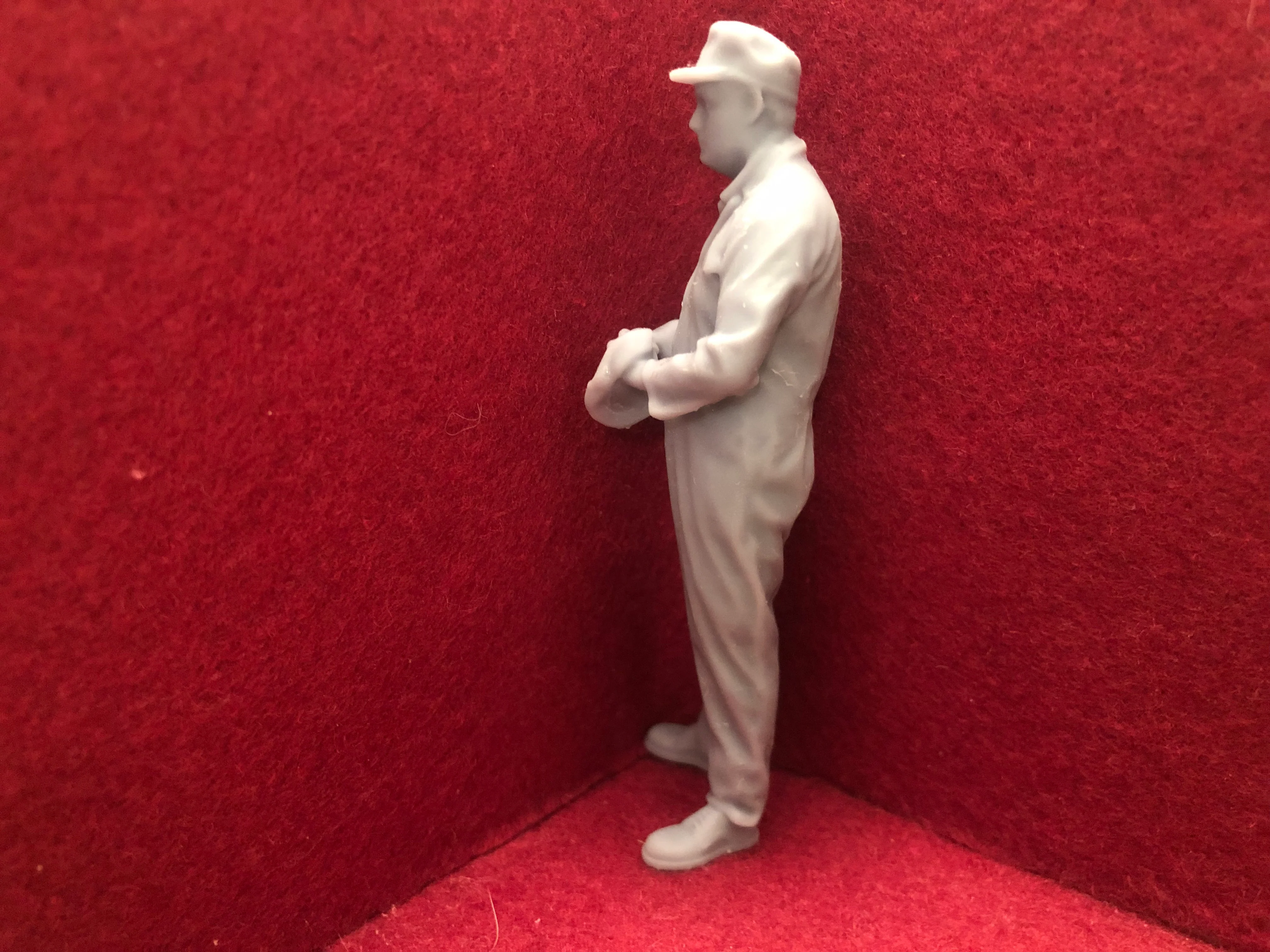 16mm figure  3D scan of a real person - MD037 1:19 scale & SM32