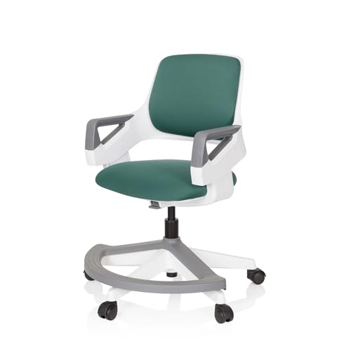 HJH Office KID FLEX sedia girevole per bambini e ragazzi, schienale e poggiapiedi regolabili, benzina : Casa e cucina