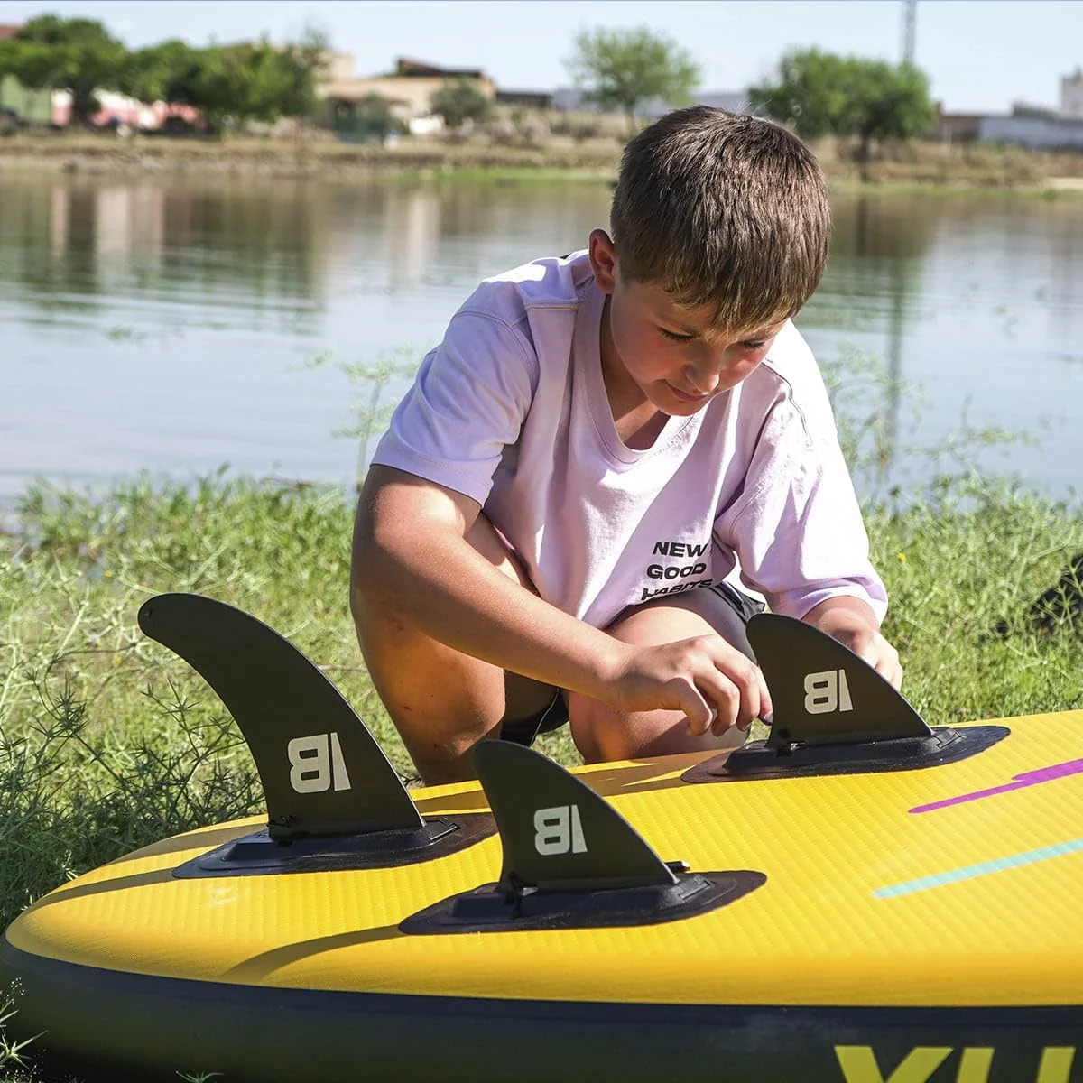 BEHUMAX - Tabla Paddle Surf Hinchable Be Wave Kids 8.6