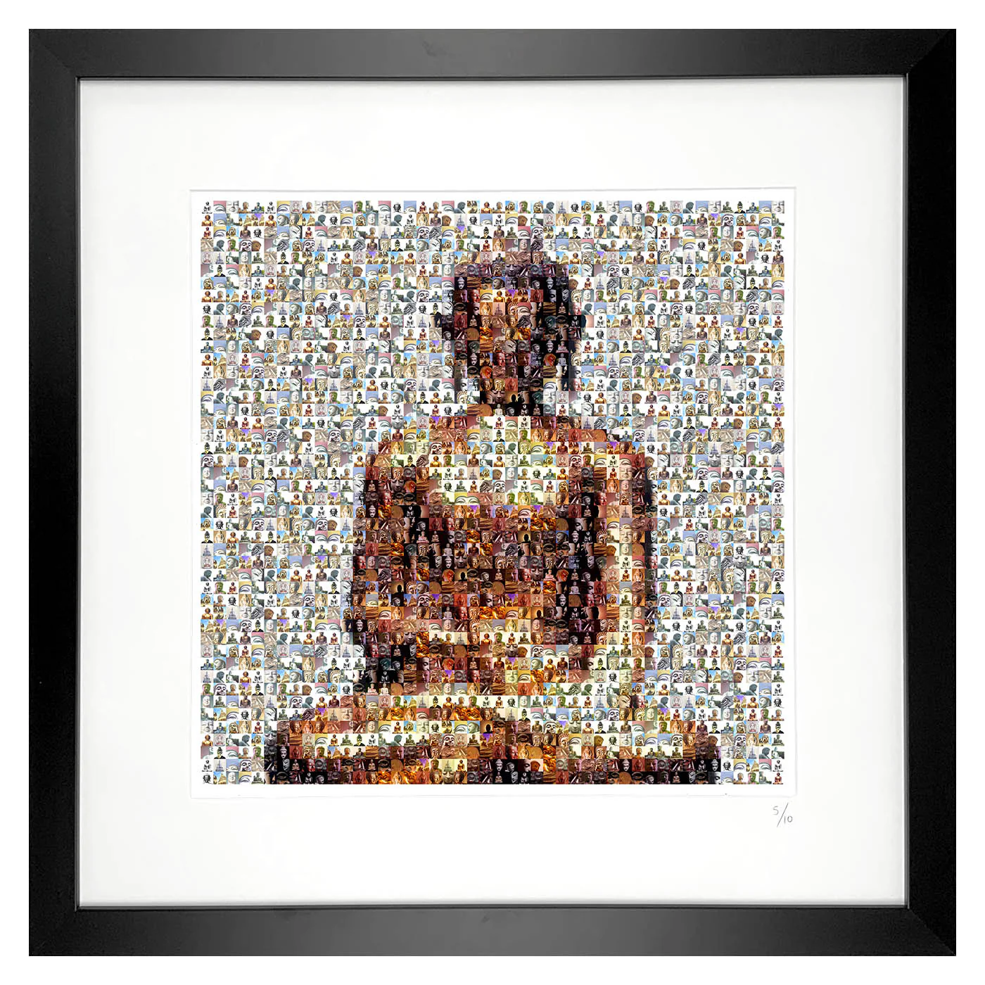 Sitting Buddha Gold