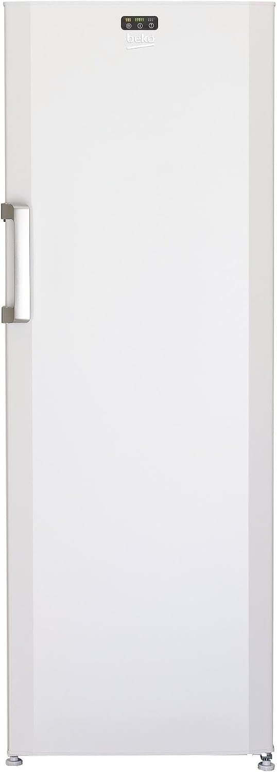 Beko FS127940N Gefrierschrank, 5 Gefrierschubladen, 2 Gefrierfächer mit transparenter Front, 36 dB, 244 l Gesamtrauminhalt, Weiß