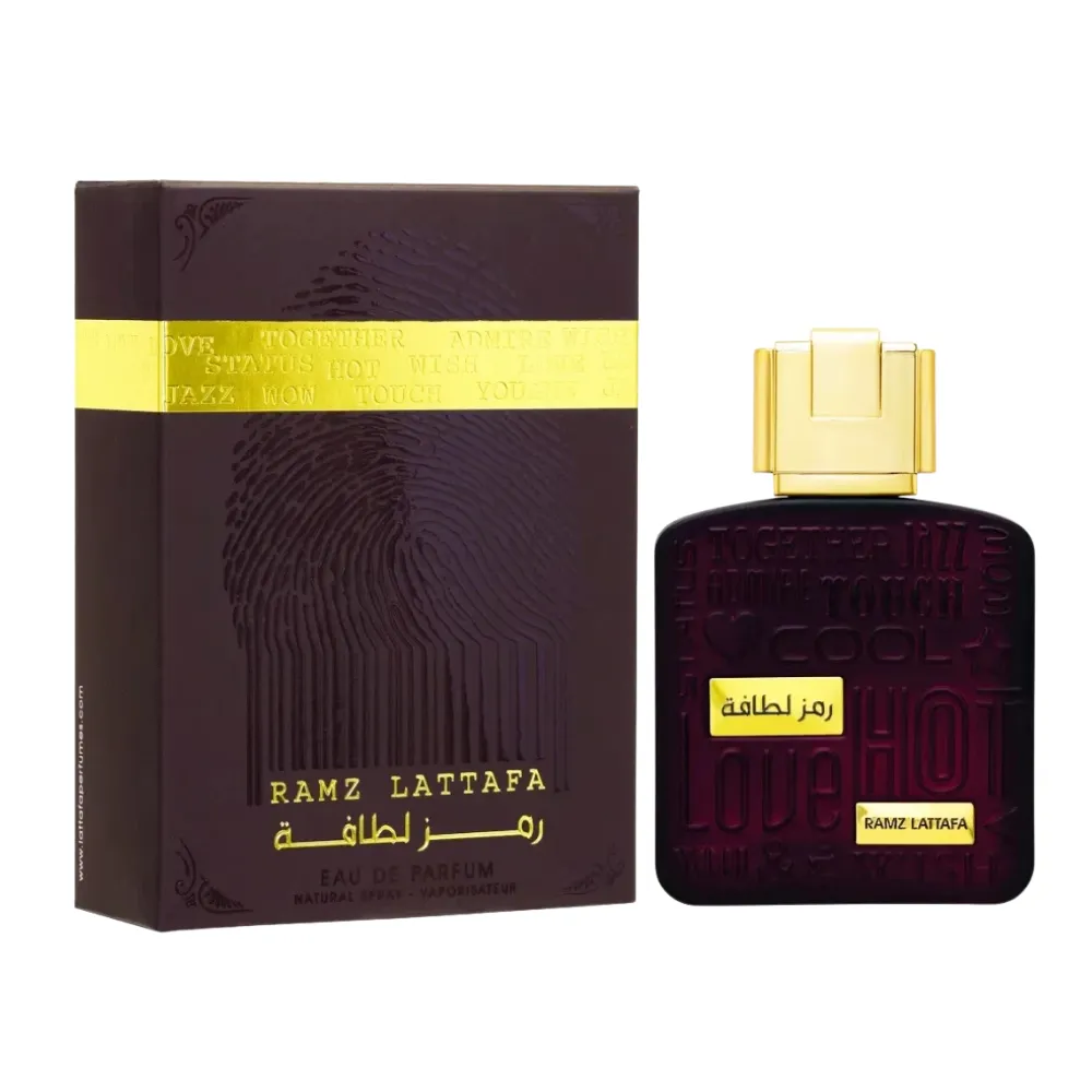 Ramz Lattafa Gold 100 ml Eau de Parfum Scented Unisex Perfume Natural Spray Gift